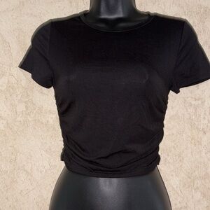 Antistar Black Short Sleeve Top